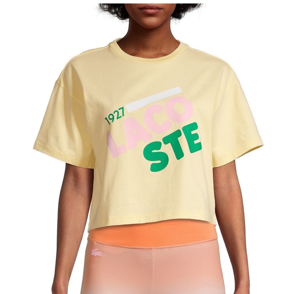 Lacoste Crewneck Loose Fit Tshirt
